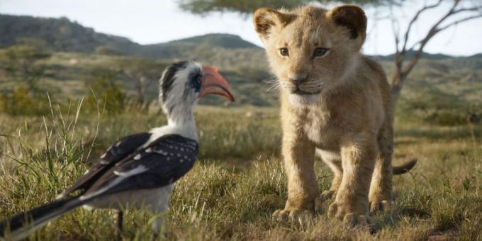 "The Lion King": nedaudz Simba un Zazu
