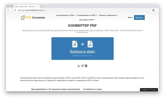 PDF Converter Bezmaksas PDF konvertēšana