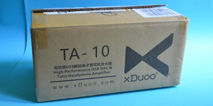 xDuoo TA-10: iepakojuma iekārtas