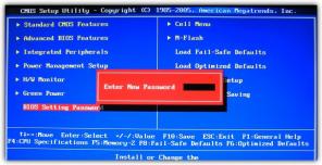 Kā likt paroli, BIOS, lai aizsargātu jūsu datoru