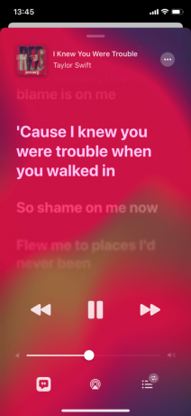 Non-skaidrs ir IOS 13: Karaoke Apple Music