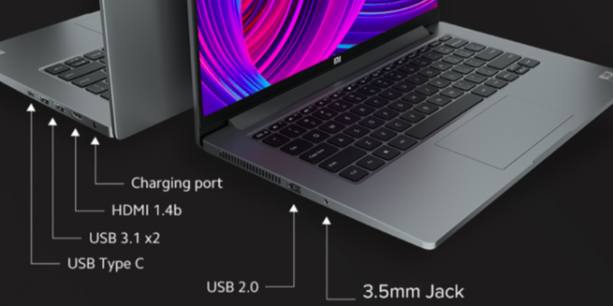 Xiaomi iepazīstināja ar budžeta piezīmjdatoriem Mi NoteBook 14