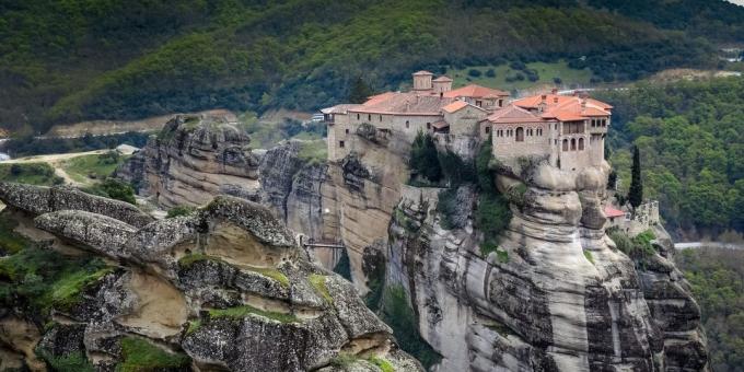 Kurp doties Eiropā: Meteora, Grieķijā