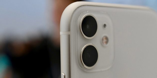 iPhone 11 galvenā kamera