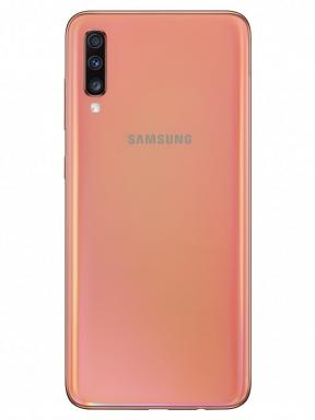 Samsung Galaxy A70: jaunievedums ar milzīgu ekrānu un akumulatoru 4500 mAh