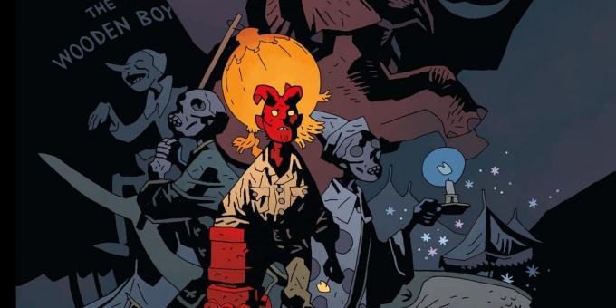 Hellboy: Radījums ar sarkanu ādu, kā dēmons