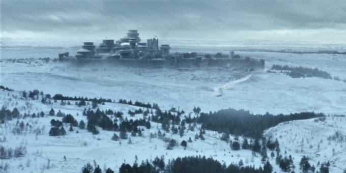 Iespējamais gabals "Troņu spēle", kas 8. sezona: Winterfell krīt