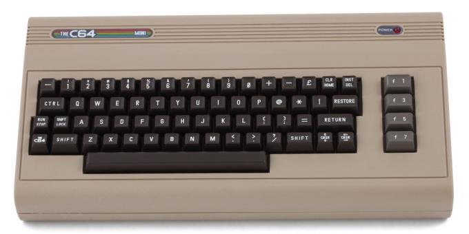 spēļu konsole: C64 Mini