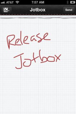 Jotbox - liek jums steidzami piezīmes e-pastu