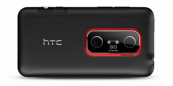 HTC Evo 3D ir divas kameras
