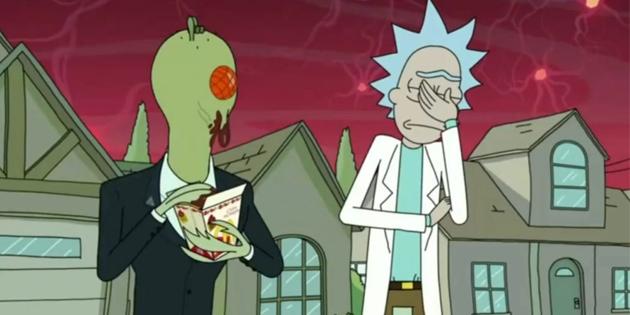 Szechwan mērce ", Rick un Morty"