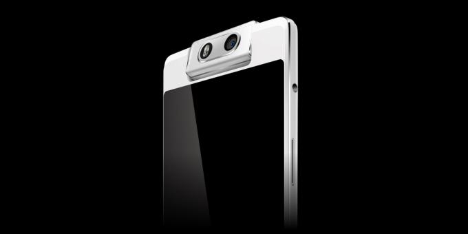 Smartphones OPPO: OPPO nolēma atteikties frontalki un izvēlējās viedtālrunis ar rotējošu cam
