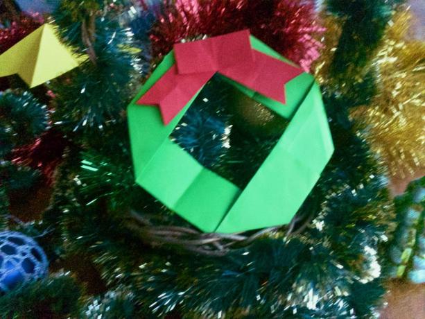 Ziemassvētku origami