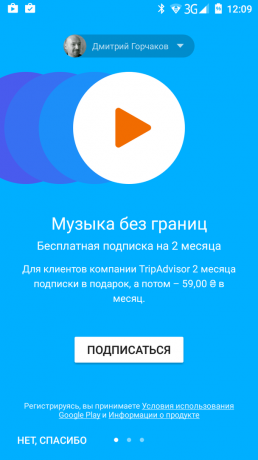 Google Play mūzika bezmaksas