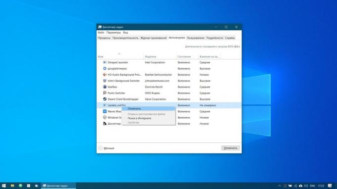 Konfigurēšana Windows 10: Aizliegt nevajadzīgas palaišana lietojumprogrammas