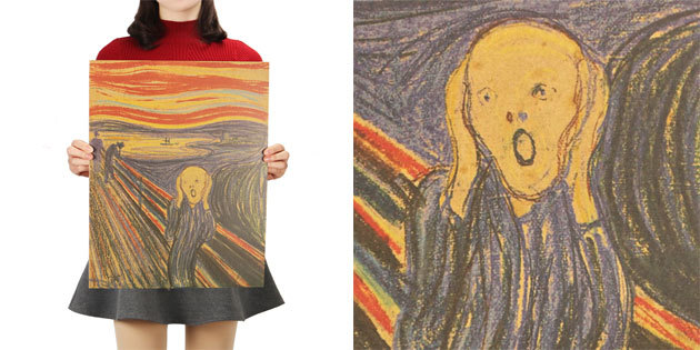 Plakāts "Kliedziens", Edvard Munch