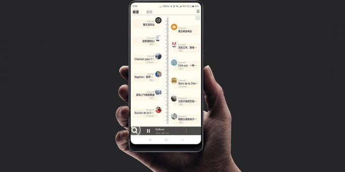 Xiaomi kolonna: Saraksts radio stacijām
