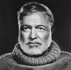 Kā nedrīkst izdegt darbā: noslēpums Ernest Hemingway