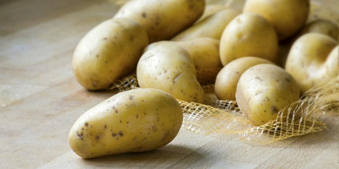 Pārtika, kas satur jodu: kartupeļi
