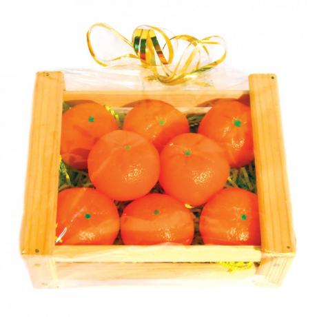 Dāvanas Jaunajā gadā: mandarīns ziepes