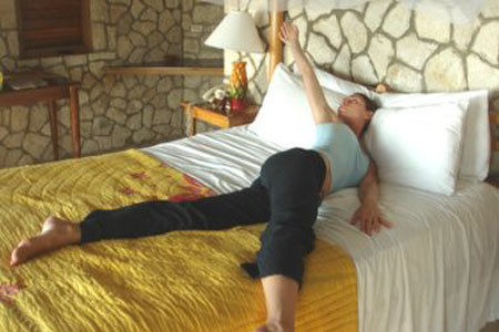 10 gulētiešanas joga