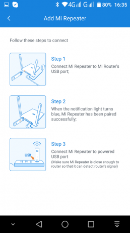 MiWiFi Router Pievienojot Mi WiFi pastiprinātājs