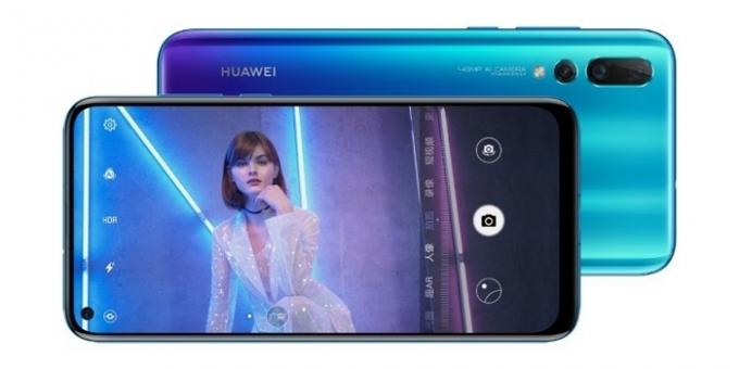 Huawei Nova 4: mazākais sensors Pašbildes pasaulē