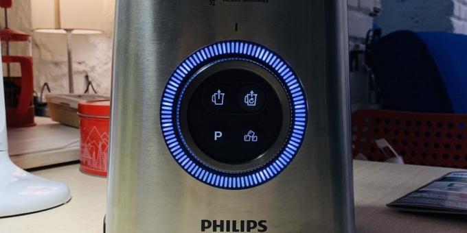 Pārskats par Philips HR3752: pogas