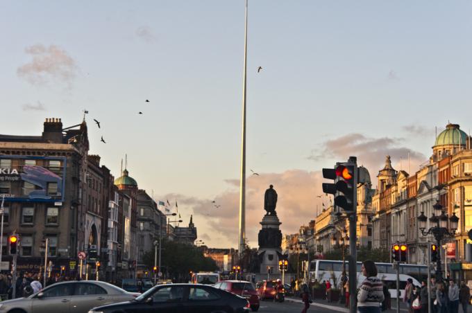 Piemineklis Spire of Dublin