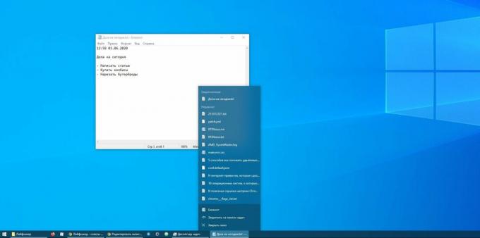 Windows Notepad: failu organizēšanai nav ierobežojumu