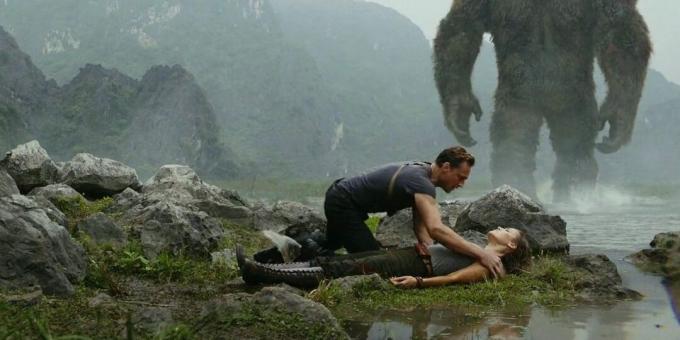 Aina no džungļu filmas "Kongs: Galvaskausa sala"
