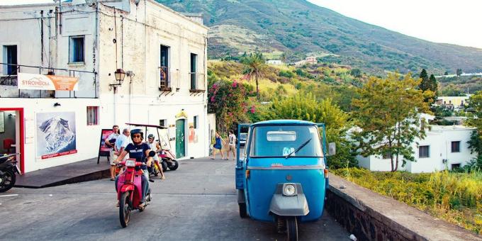 ceļojums uz Itāliju: Skūteri