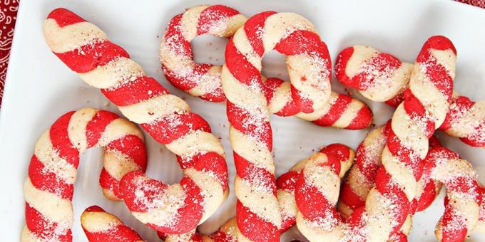 Ziemassvētku Cookies "Candy Cane"
