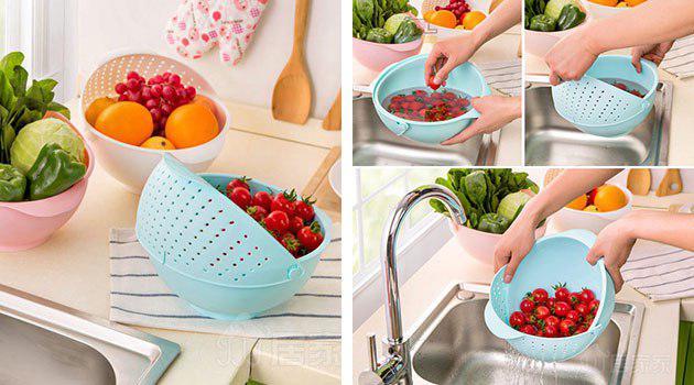Bowl mazgāšanai augļiem un dārzeņiem