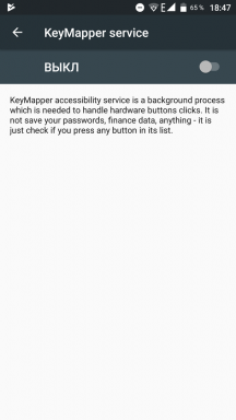Key Mapper - programma pārdalīt aparatūras pogas Android viedtālrunis