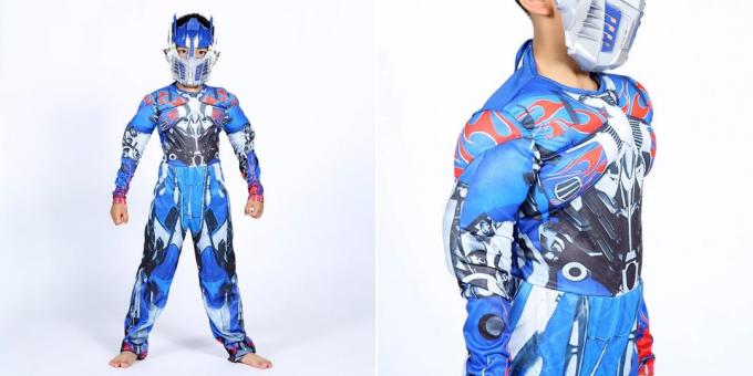 Jaungada tērpi bērniem: Optimus Prime