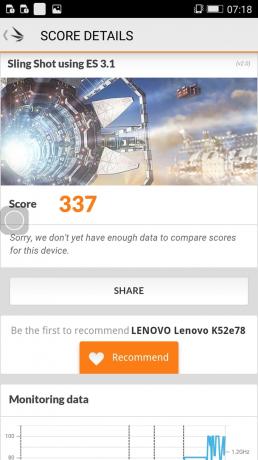 Lenovo K5 Piezīme: Performance