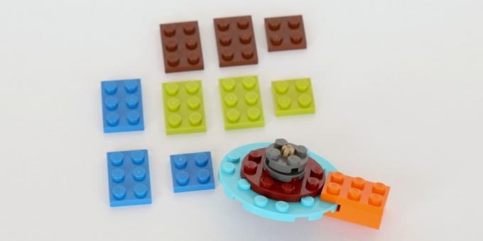 kā padarīt zirneklis no Lego