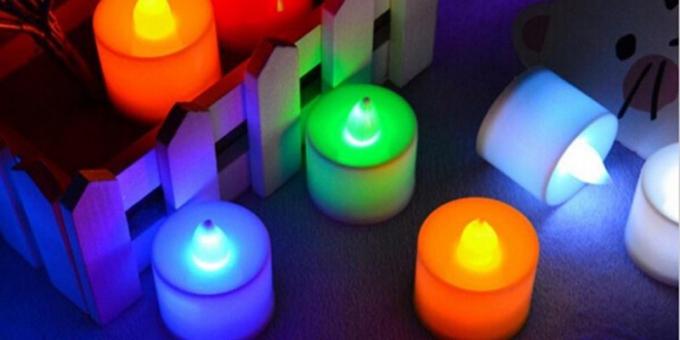 100 stilīgākais lietas lētāk nekā $ 100: LED sveces