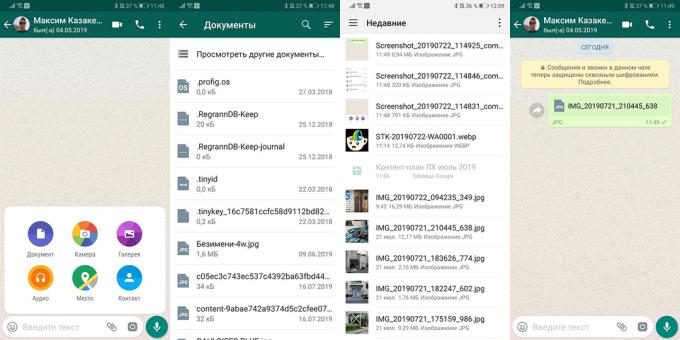 Kā nosūtīt fotoattēlu pilna lieluma WhatsApp Android