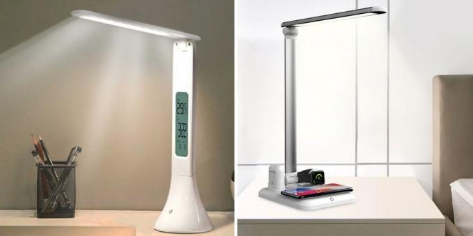 Stilīgs galda lampa