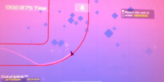 Datu Wing - neons Arcade spēle, iedvesmojoties no zinātniskās fantastikas 80