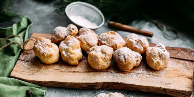 Biezpiena profiteroles