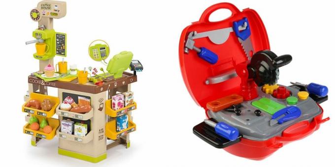 Ko dāvināt 5 gadus vecai meitenei dzimšanas dienā: rotaļu komplekts