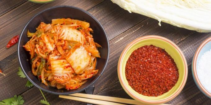 Ķīnas kāpostu kimchi