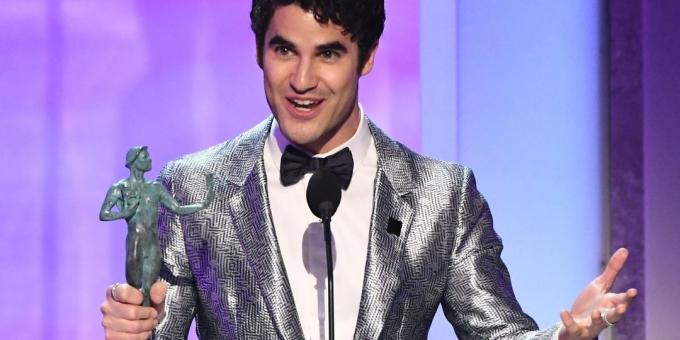 SAG balva: Darren Criss - "Par Gianni Versace slepkavība: American Crime Story»