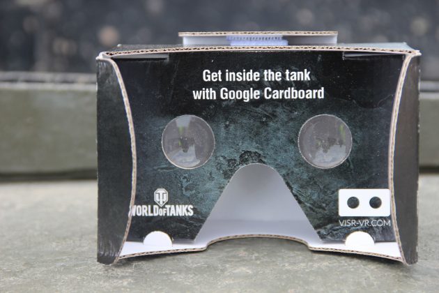 Google Kartons par godu Bovingtonskogo tankfesta 2015