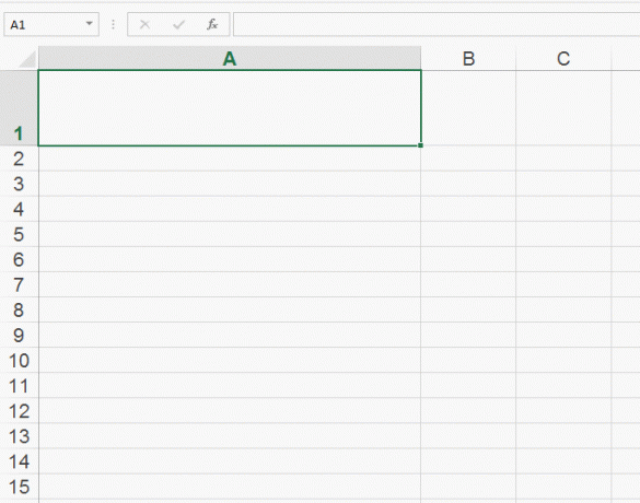 Piespiedu nodošana tekstu šūnā Excel