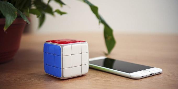 Collecting Rubika kuba. GoCube savienojumu ar viedtālruni