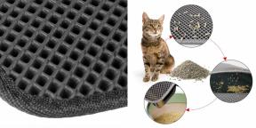 Nepieciešams: EVA kaķu pakaišu paklājs, kas noņem jūsu mājas atkritumus